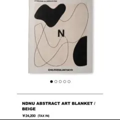 ミュージシャン NDNU ABSTRACT ART BLANKET NDNU ABSTRACT ART BLANKET - メルカリ