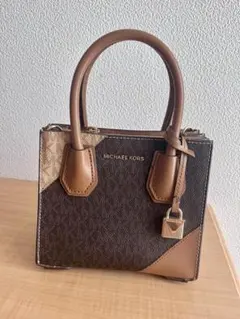 ら*こ様 MICHAEL KORS ブラウンハンドバッグ