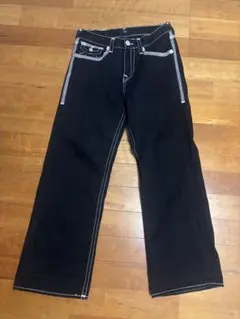 True Religion Baggy Shorts黒 31 - メルカリ