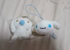 サンリオ シナモン マスコット ぬいぐるみ ストラップ ミルク キーホルダーのサムネイル