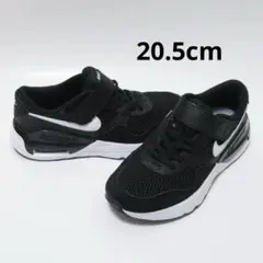 20.5cm 黒 ブラック ナイキ エアマックス システム PS ベルクロ