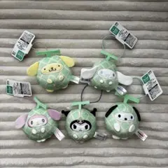 サンリオ　フルーツきぐるみマスコット　メロン　コンプリート　新品タグ付きのサムネイル