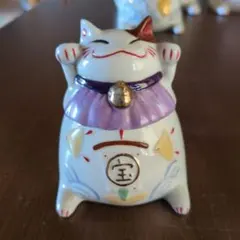 陶器製 招き猫 高木京子 置物 - メルカリ