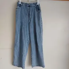 スタディオクリップ　ストレートイージーデニムパンツ