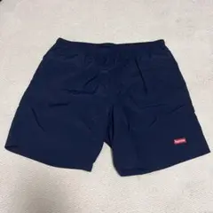 美品】SUPREME 21SS nylon water shorts ネイビー - メルカリ