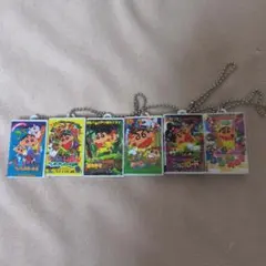 クレヨンしんちゃん ビデオテープ ミニチュアチャームコレクション　6点セット