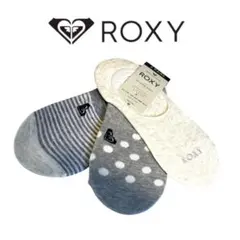 ROXY 【新品 タグ付】レディース ノーショーソックス 3足セットのサムネイル
