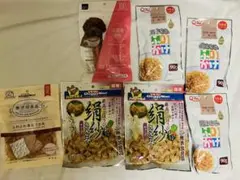 犬のおやつ 　7点　ドギーマン　絹紗　九州ペットフード