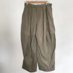 [mizuiro ind/ミズイロインド] コーデュロイ ワイドカーゴパンツ