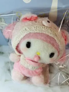 【277】マイメロディラテクマベビーピンクマスコット