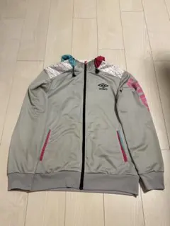 UMBRO アンブロ ジャージ グレー ピンク グリーン L トレーニングウェアのサムネイル