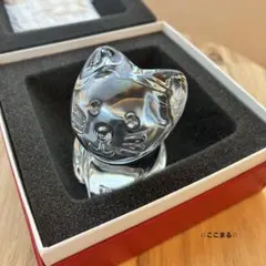 バカラ Baccarat クリスタル ミニマルズ 犬 置物 - メルカリ