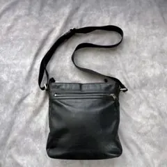 OLD coach shoulder bag black razor y2k