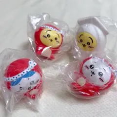 完売品　ちいかわソフビフィギュア2 たこイカ　ちいかわ　4体セット