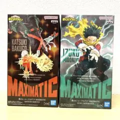 MAXIMATIC 爆豪勝己 & 緑谷出久 2体セット　新品未開封