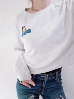 ガーフィールド クロップドトレーナー（N）