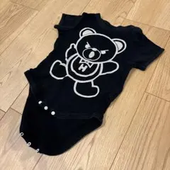 クマプリント黒ボディ　70