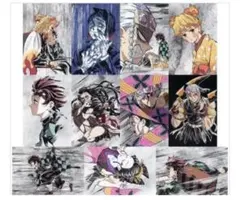 鬼滅の刃　全集中展　無限列車　遊郭編　幕間画ポストカード　A B 鬼滅の刃「全集中展」無限列車編・遊郭編 』キャラクターポスト