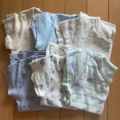 ベビー肌着 半袖シャツ 95cm 車柄　6枚セット