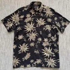 90s コットン100% アロハシャツ 古着 Lサイズ相当