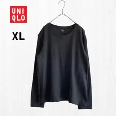 ユニクロ UNIQLO スムースストレッチコットンクールネックT サイズXL