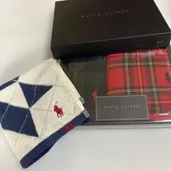 Ralph Lauren ラルフローレン　ハンド・ウォッシュタオルセット