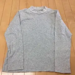 J2164 無印　グレー Mサイズ 長袖カットソー