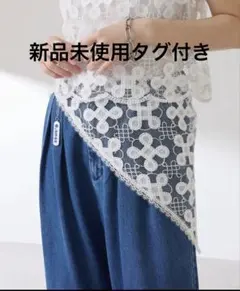 【PAPILLONNER/パピヨネ】モチーフレースバブーシュカ