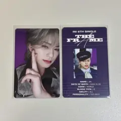 INI 松田迅 THE FRAME トレカ