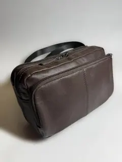 ☆Troy Bros☆ ショルダーバッグ　ブラウン　メンズ