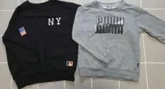 裏起毛 トレーナー 120