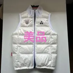 極美品ルコックレディースゴルフダウンベスト