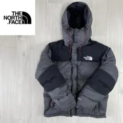 【訳アリ】ノースフェイス　ダウンジャケット　ウィンドストッパー　メンズM　グレー