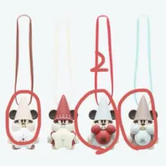 リルリンリン　カプセルトイ 4個セット　クリスマスディズニー2025