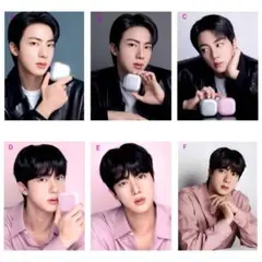 《JIN-55》BTS L版写真 ソクジン 6枚セット