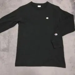 Champion 長袖カットソー ブラック目ありのサムネイル