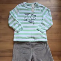 未使用品　GU もこもこパジャマ140のサムネイル