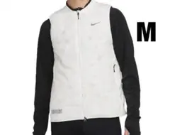 M 新品 ナイキ ランディビジョン エアロレイヤー ベスト 中綿 ランニング 白 M 新品 ナイキ ランディビジョン エアロレイヤー ベスト NIKE THERMA