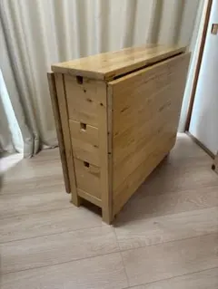 IKEA ノールデン　バタフライダイニングテーブル 収納付きのサムネイル