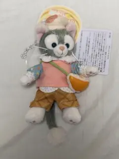 ダッフィー &フレンズ　ワンダフルキッチンぬいぐるみバッジ　ジェラトーニ