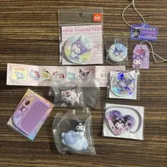 クロミ　缶バッジ　いちご新聞ふろく　ミニチャーム　ヘアゴム