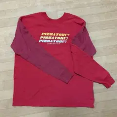 niko and... 長袖 Tシャツ 赤 M