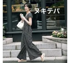 新品タグ付き　ヌキテパ　オールインワン　パンツ　ベージュ　Mサイズ Amazon | 【DENGDING】サロペット オールインワン