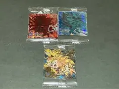 ドラゴンボール　シール　ウエハース　悟空スペシャル　技ゴッドレア3枚セット