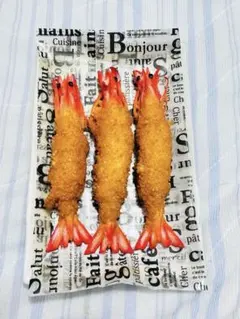 食品サンプル 居酒屋メニュー　エビフライ 3本セット