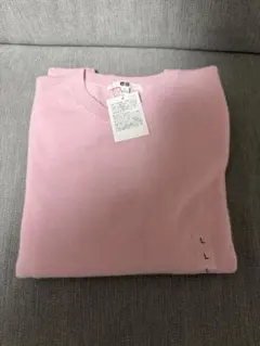 カシミヤクルーネックセーター