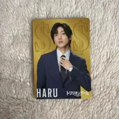 SnowMan 目黒蓮 トリリオンゲーム コレクションカード