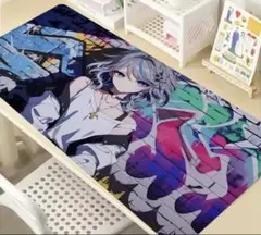 ホロライブ】白上フブキ 大神ミオ マウスパッド プレイマット 【新品未