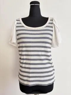 MAJESTIC LEGON トップス フリル半袖