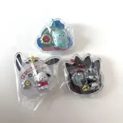 サンリオ　チョコレートパッケージチャーム　ハンギョドン　ポチャッコ　バッドばつ丸